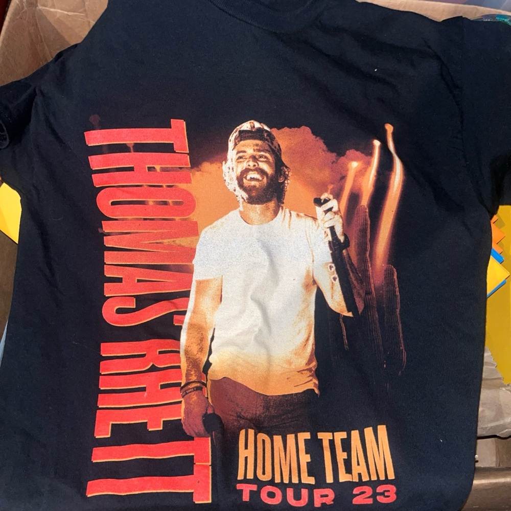 Thomas Rhett Home Team Tour 23 Black T-Shirt